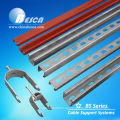 Stahlkanäle mit Federmutter (UL, cUL, NEMA, IEC, CE, ISO)
